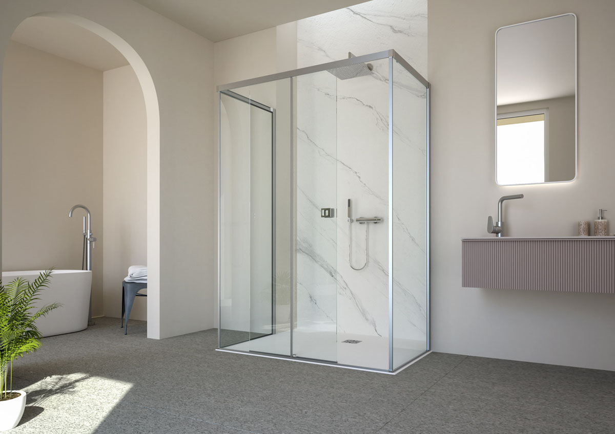 doccia con profili in alluminio (1)