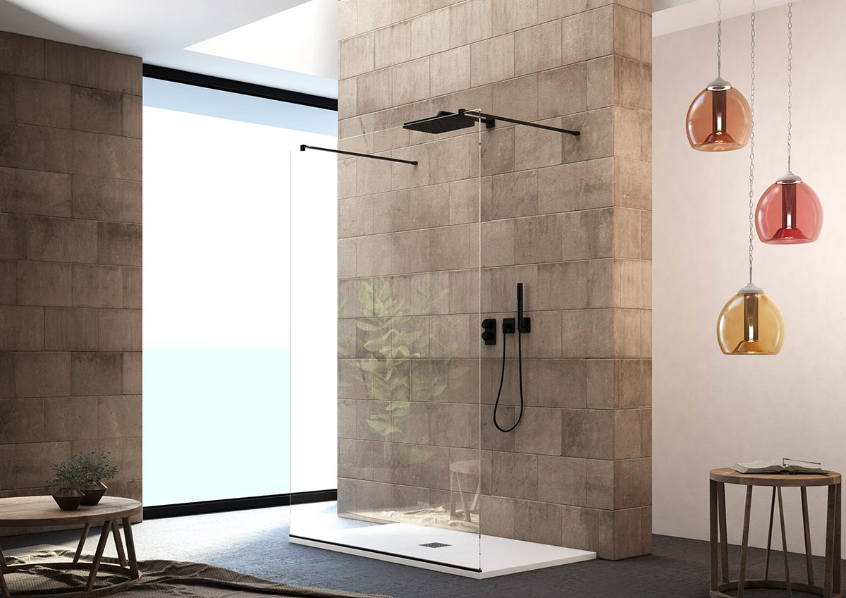 doccia con profili in alluminio (2)