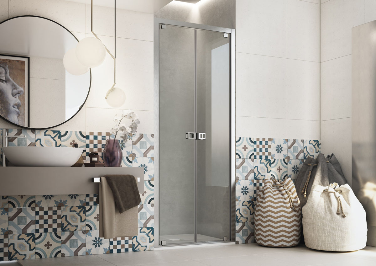 doccia con profili in alluminio (3)